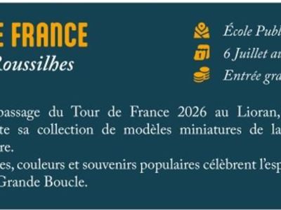 Exposition - Le Tour de France par Michel Roussilhes