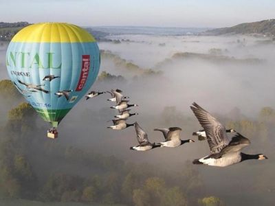 Voler en Montgolfière
