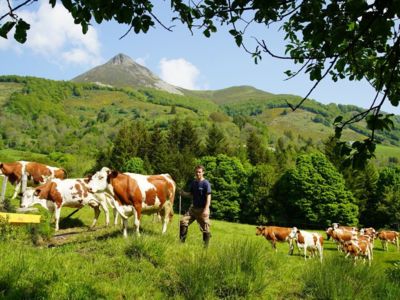 Visite de la ferme du Griou