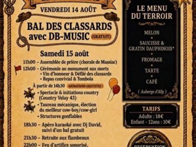 Fête patronale de la Chapelle Laurent