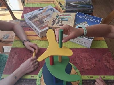 Après-midi jeux de société sur le thème de l'architecture