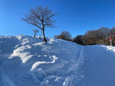 Piste de liaison Col de Serre - Lascourt
