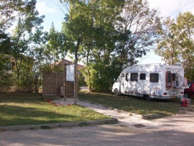 Aire d'accueil camping-car municipale de la Chapelle Laurent