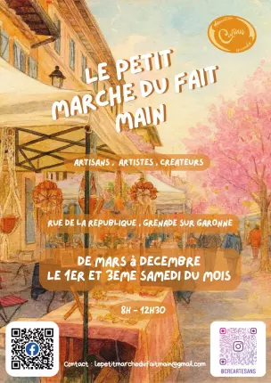 04.04.2026 - Le petit marché du fait main - Grenade, GRENADE