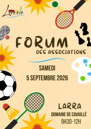 05.09.2026 - Forum des associations - Larra, LARRA
