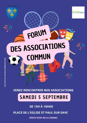 05.09.2026 - Forum des associations - Saint-Paul, SAINT-PAUL-SUR-SAVE
