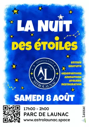08.08.2026 - Nuit des étoiles - Launac, LAUNAC