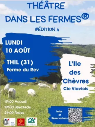 10.08.2026 - Théâtre à la ferme - Thil, THIL