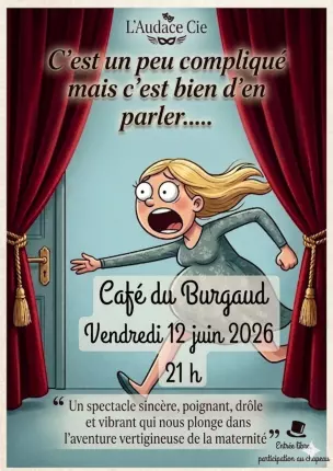 12.06.2026 Théâtre l'audace compagnie - Le Burgaud, LE BURGAUD