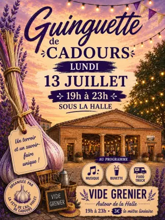 13.07.2026 - Guinguette & Vide-greniers - Cadours, CADOURS