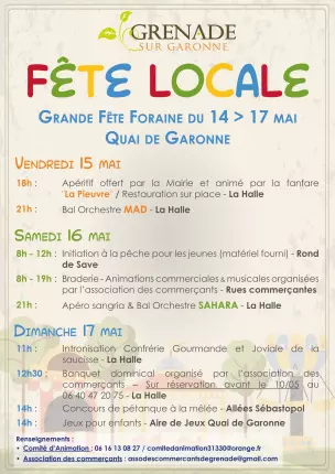 14.05.2026 - Fête Locale - Grenade, GRENADE