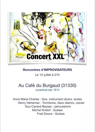 14.07.2026 - Concert XXL - Le Burgaud, LE BURGAUD