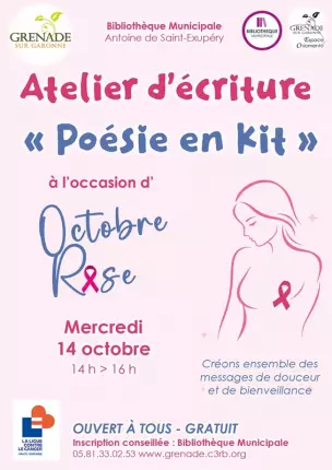 14.10.2026_atelier-écriture_poesie, GRENADE