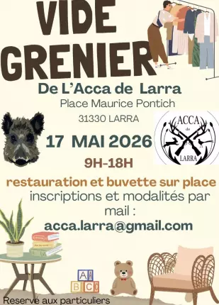 17.05.2026 - Vide-Greniers - Larra, LARRA