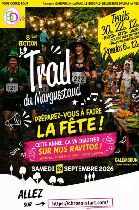 19.09.2026 - Trail du Marguestaud - Launac, LAUNAC