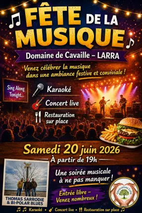20.06.2026 Fête de la musique - Larra, LARRA