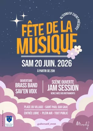 20.06.2026_fete-de-la musique st paul sur save, SAINT-PAUL-SUR-SAVE