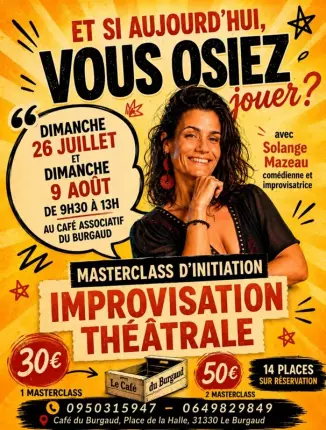 26.07.2026_master-class théâtrale le burgaud, LE BURGAUD