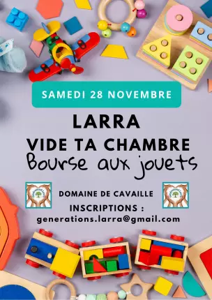 28.11.2026 - Bourse aux jouets - Larra, LARRA