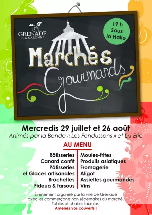 29.07.2026 Marchés gourmands - Grenade, GRENADE