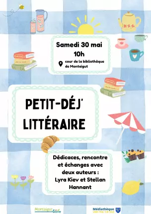 30.05.2026 - Petit-Déj littéraire - Montaigut, MONTAIGUT-SUR-SAVE