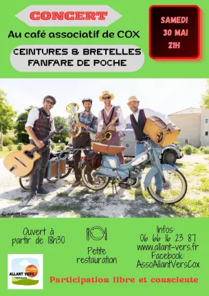 30.05.2026 Concert et fanfare - Cox, COX