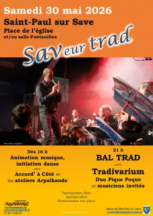 30.05.2026 Saveur'trad - Saint-paul, SAINT-PAUL-SUR-SAVE