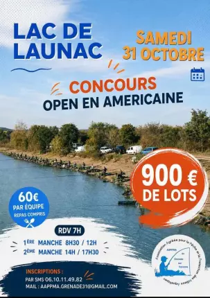 31.10.2026 - Concours de pêche - Launac, LAUNAC