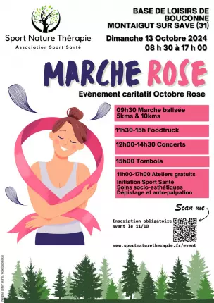La Marche Rose revient à Bouconne !, MONTAIGUT-SUR-SAVE