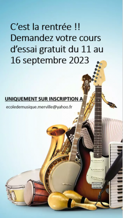 cours dessai rentree, MERVILLE