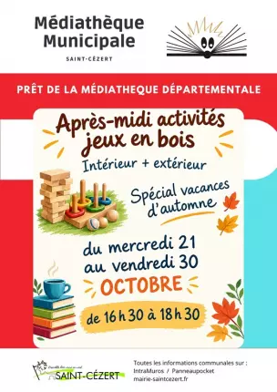 jeux en bois saint cézert octobre 2026, SAINT-CEZERT