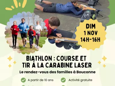 RENDEZ-VOUS DES FAMILLES : BIATHLON, MONTAIGUT-SUR-SAVE