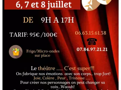 06 au 08.07.2026 Stages théâtre - Grenade