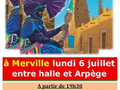 CLÔTURE DU FESTIVAL WASSA'N AFRICA, MERVILLE