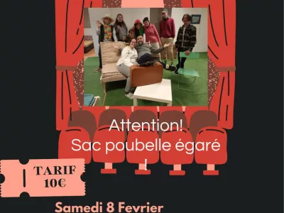 THÉÂTRE : ATTENTION, SAC POUBELLE ÉGARÉ, LARRA