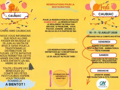 FÊTE LOCALE, CAUBIAC