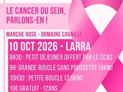 OCTOBRE ROSE À LARRA, LARRA