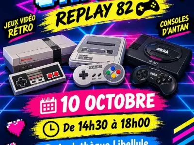 RETROGAMING À LA LUDOTHÈQUE, LE BURGAUD