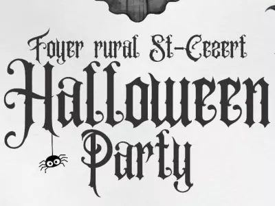 HALLOWEEN PARTY, SAINT-CÉZERT