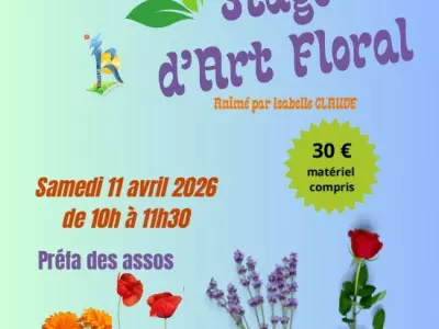 STAGE D'ART FLORAL, MERVILLE