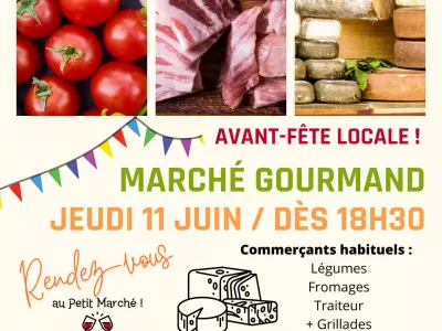 MARCHÉ GOURMAND, SAINT-CEZERT