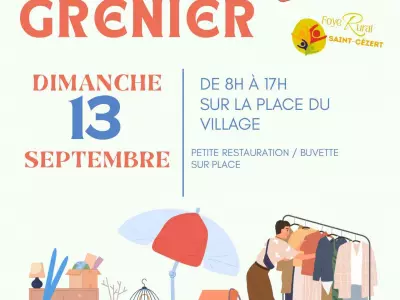 VIDE-GRENIERS, SAINT-CÉZERT