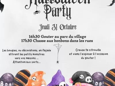 HALLOWEEN PARTY, SAINT-CÉZERT