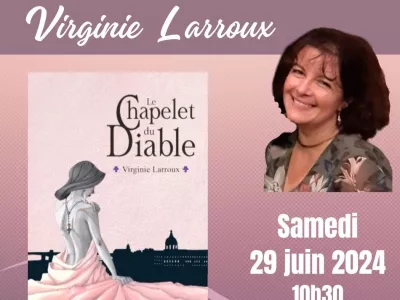 RENCONTRE/DÉDICACE AVEC VIRGINIE LARROUX, LARRA