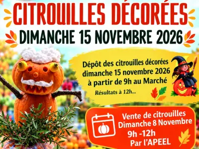 CONCOURS DE CITROUILLES DÉCORÉES, LAUNAC