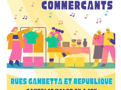 GRAND DEBALLAGE DES COMMERÇANTS