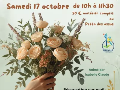STAGE D'ART FLORAL, MERVILLE