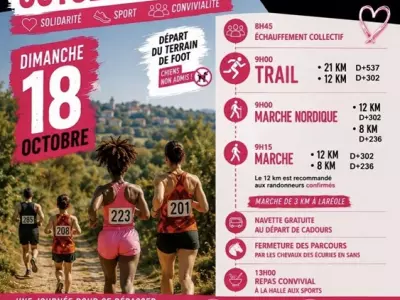 OCTOBRE ROSE, CADOURS