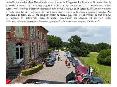 JOURNÉES DU PATRIMOINE - CHÂTEAU DE MERVILLE, MERVILLE
