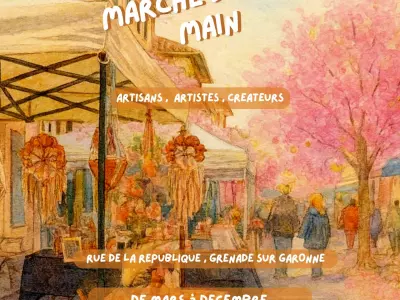 LE PETIT MARCHÉ DU FAIT MAIN FÊTE L'ÉTÉ, GRENADE